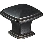 Jeffrey Alexander 1091DACM Knob Milan 1 Collection, Gun Metal