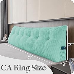 ZOEMO Large Bolster Triangular Headboard Wedge