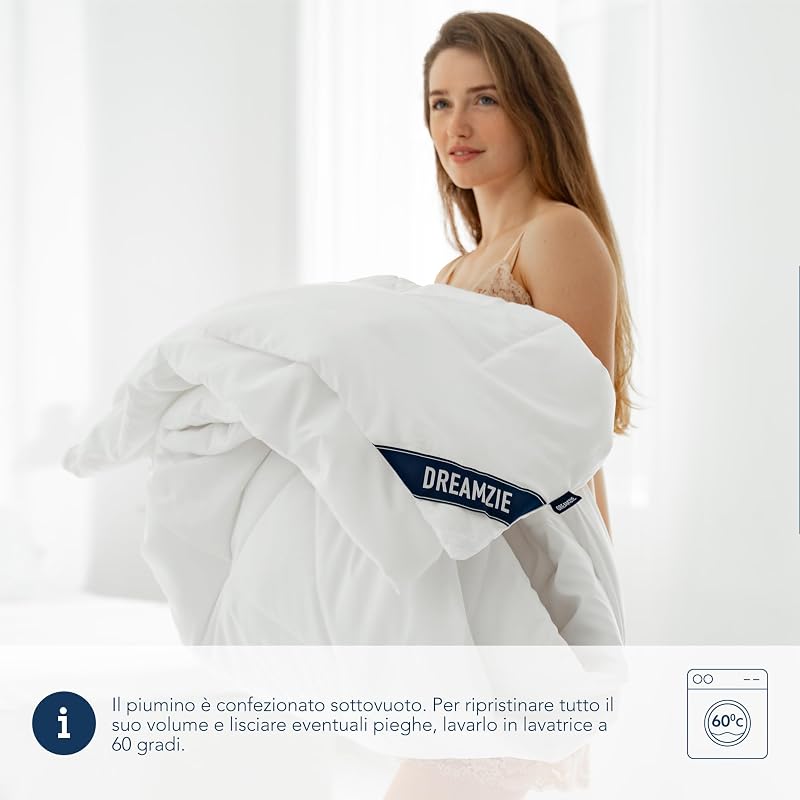 - Piumino Estivo Letto Matrimoniale - 220x240cm - Leggero - 150gsm