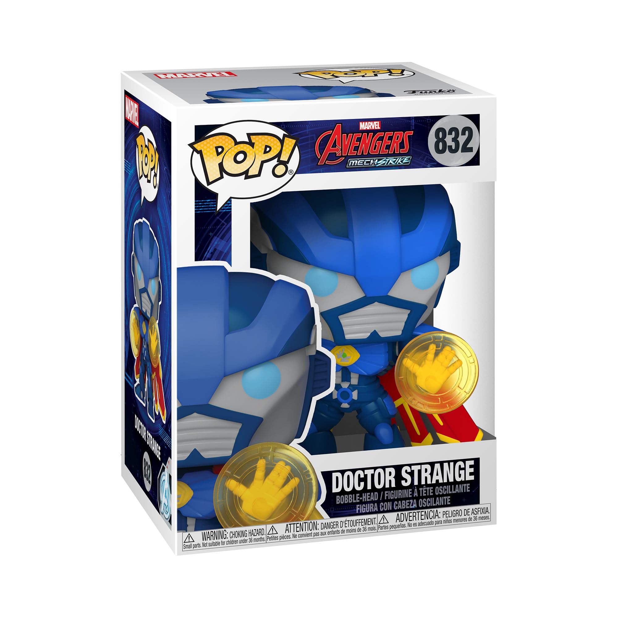 Funko POP! Marvel Mech-Dr. Doctor Strange Comics Vinyl - Marvel Comics - Collectable Vinyl Figure - Gift Idea - Official Merchandise - Toys for Kids & Adults - Comic Books Fans