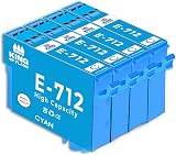 KING OF FLASH Compatible Ink for Epson T0711-T0715 Stylus SX SX218 SX415 S21