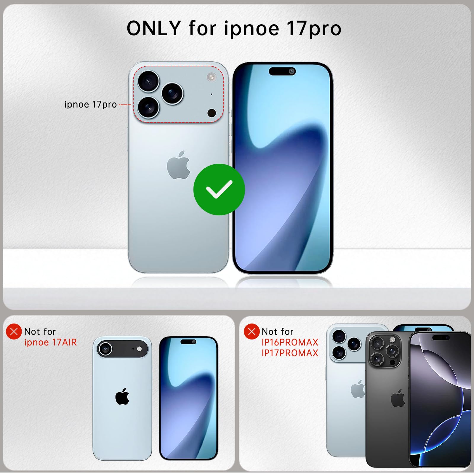 Jcxtrombulous Crossbody Wallet Case for iPhone 17