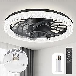 Ceiling Fans with Lights, Socket Fan Light with