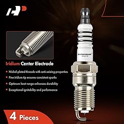 A-Premium Iridium Platinum Spark Plugs Compatible