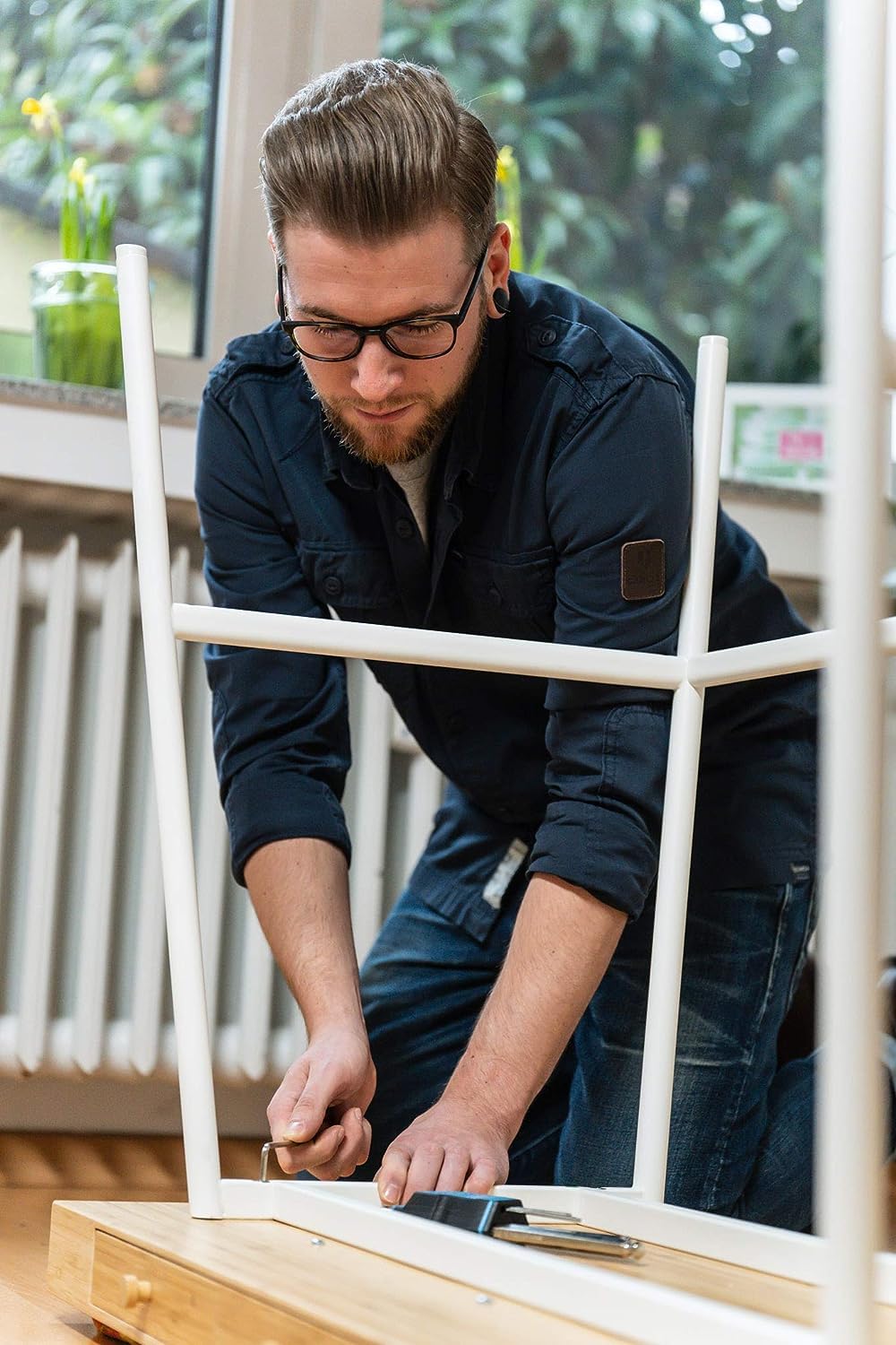 HAZET Winkelschraubendreher-Satz 2105LG/9H I 9-teilig in Kunststoffhalterung mit Kugelkopf, Innensechskant-Profil I besonders passend für schwer zugängliche Verschraubungen 3