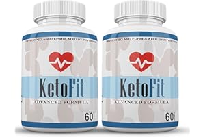 ADVANCED LIFE SCIENCE Keto Fit, Advanced Ketogenic Pill Formula 1300mg, KetoFit, Made in The USA, (2 Bottle Pack), 60 Day Supply Tank