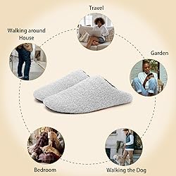 QFH Unisex House Slippers for Men & Women - Winter