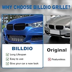 BILLDIO F30 Grille - Black Kidney Single slats