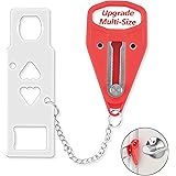 Portable Keypad Door Lock Home Security Travel Lockdown Locker Locks for Additional Safety and Privacy Perfect for Traveling 