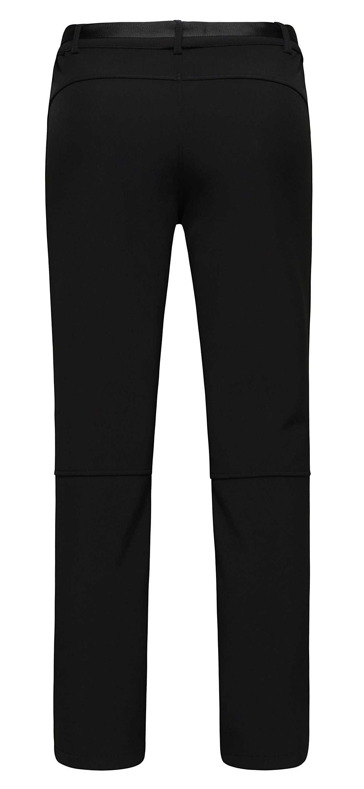 Diamond Candy Men\'s Outdoor Lightweight Waterproof Hiking Mountain Pants Black-XL