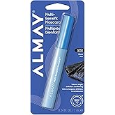 Almay Multi-Benefit Mascara, 502 Black, 1 Pack | Volumizing, lengthening mascara leaves lashes looking healthy and curled, and feeling conditioned.
