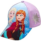 Disney Frozen Kids Baseball Cap Adjustable Hat for Elsa Girls and Anna Age 4-7 Years