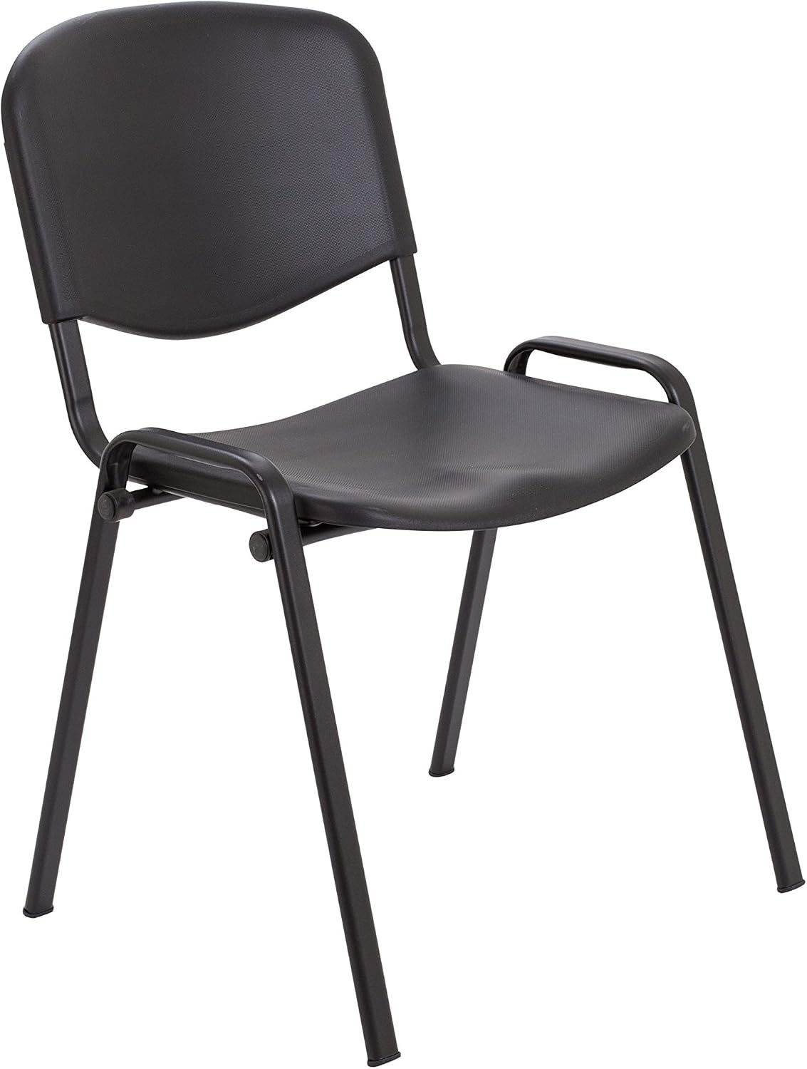 Office Hippo Heavy Duty Canteen Chair, Versatile & Robust Stackable Wipe Clean Chair With Strong Frame & Hygienic Seat