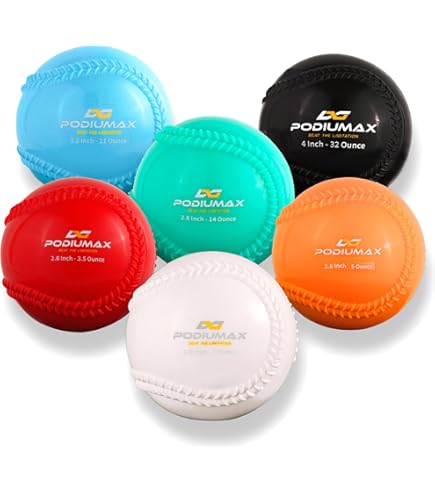 Driveline Baseball Mini Hitting PlyoCare® Balls (200g, 6 Pack