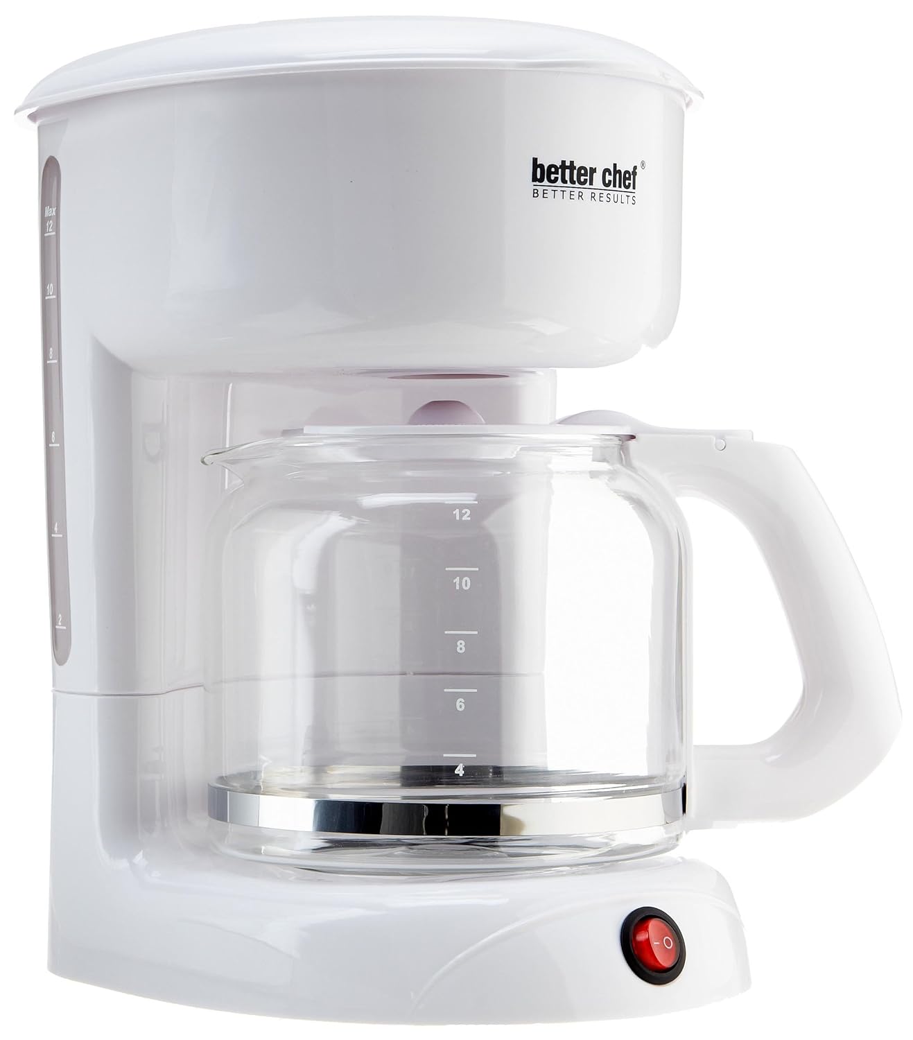 Better Chef 12-Cup Coffee Maker, White