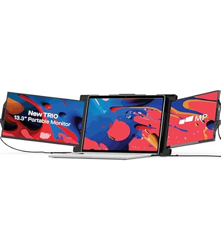 Amazon.com: Trio Max Mobile Pixels 14.1'' Portable Monitor for