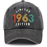 Fxbwhtey 63th 64th 65th 66th 67th 68th 69th 70th 71th 72th Hats Birthday Gifts for Men Women