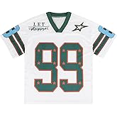 Arssm Mens Jersey Shirts Graphic Tees Oversized V Neck Y2K Streetwear Loose T Shirt Tops