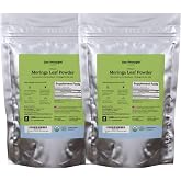 Zen Principle 2-Pack Premium Organic Moringa Oleifera Leaf Powder. USDA Certified Organic.