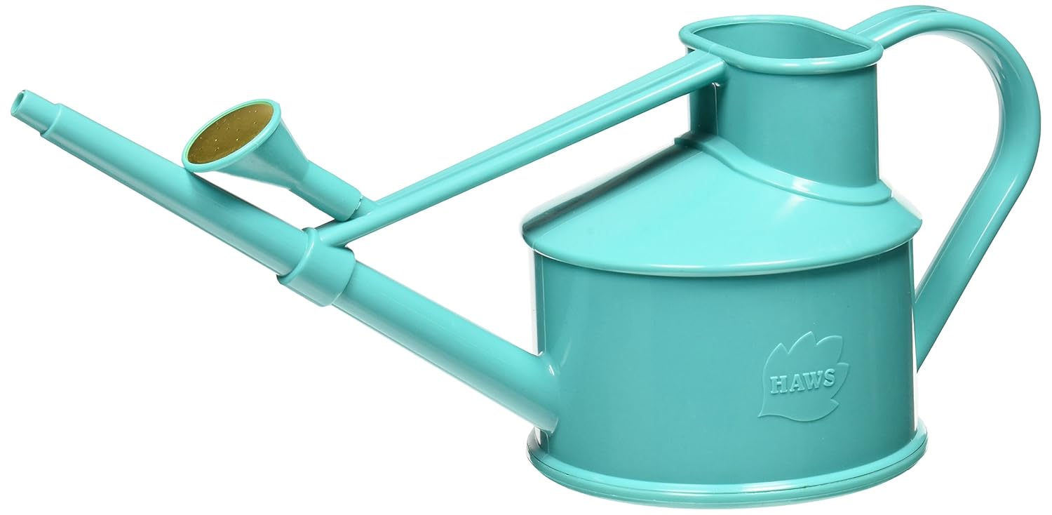 HAWS Handy Indoor Plastic Watering Can, Teal, 1 Us pint Amazon.co.uk