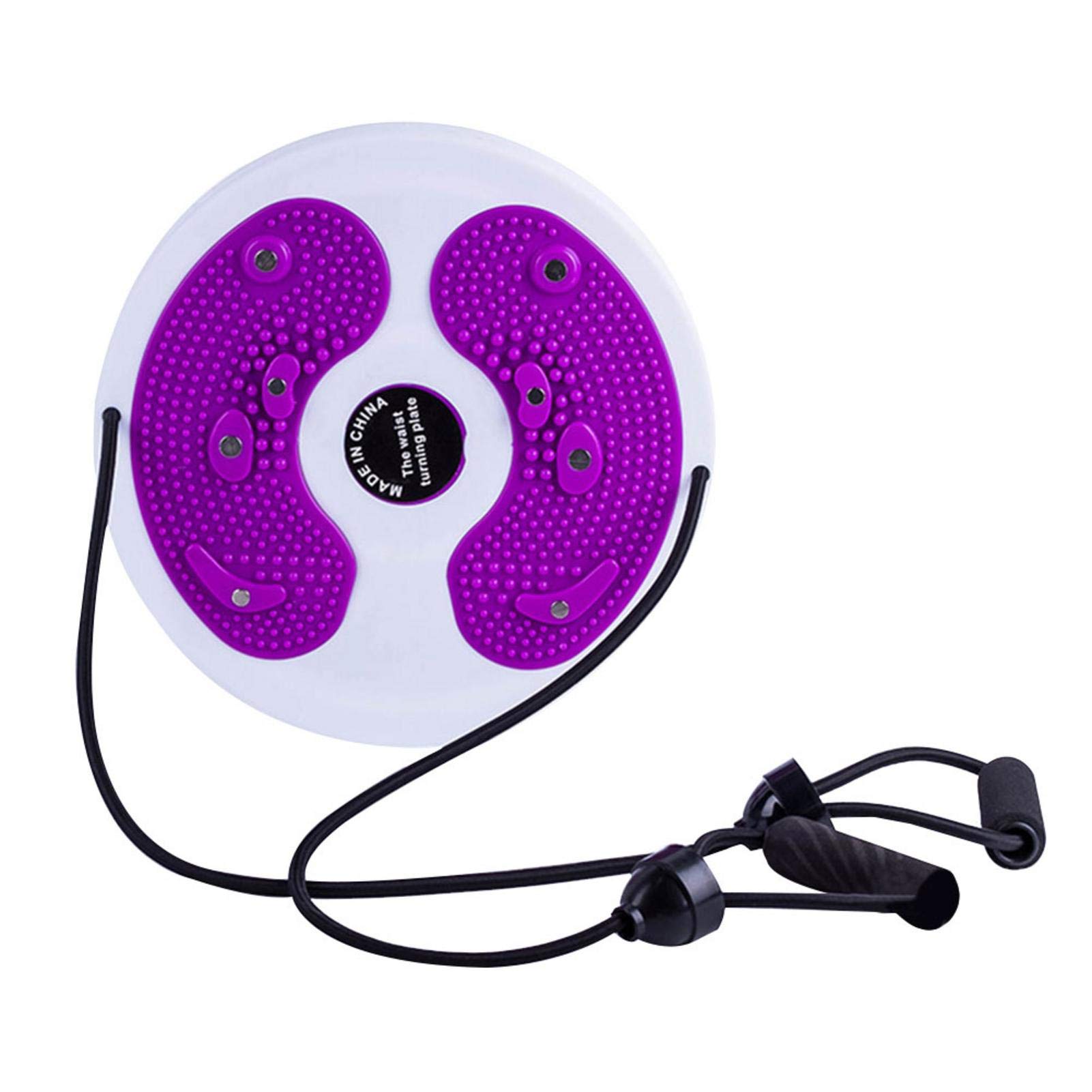 fllyingu Twist Waist Disc Board, functional Balance Board Waist Twisting Device Disc Bodytwister With Pull- Rope For Waist & Hips, Home Gym Equipment for Exercise Core Strength and Balance