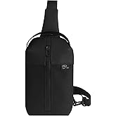 SRSMT Convertible Small Sling Bag,Waterproof Crossbody Bag for Women Men,Practical Multi-Functional Chest Bag for Outdoor Hiking, Travel,Sports.