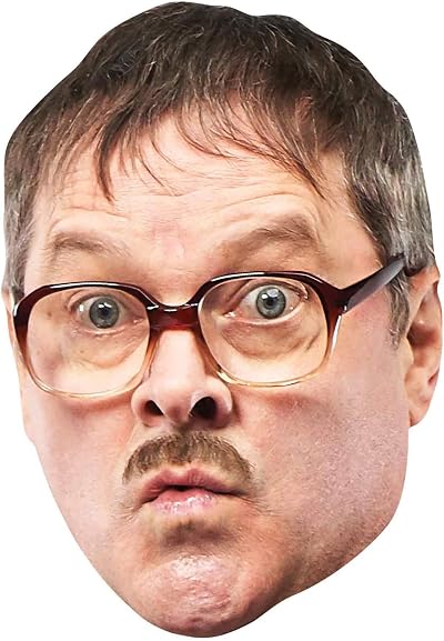 STAR CUTOUTS Friday Night Dinner Mark Heap Cardboard Face Mask Fancy Dress