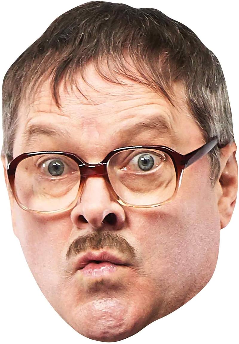 STAR CUTOUTS Friday Night Dinner Mark Heap Cardboard Face Mask Fancy Dress