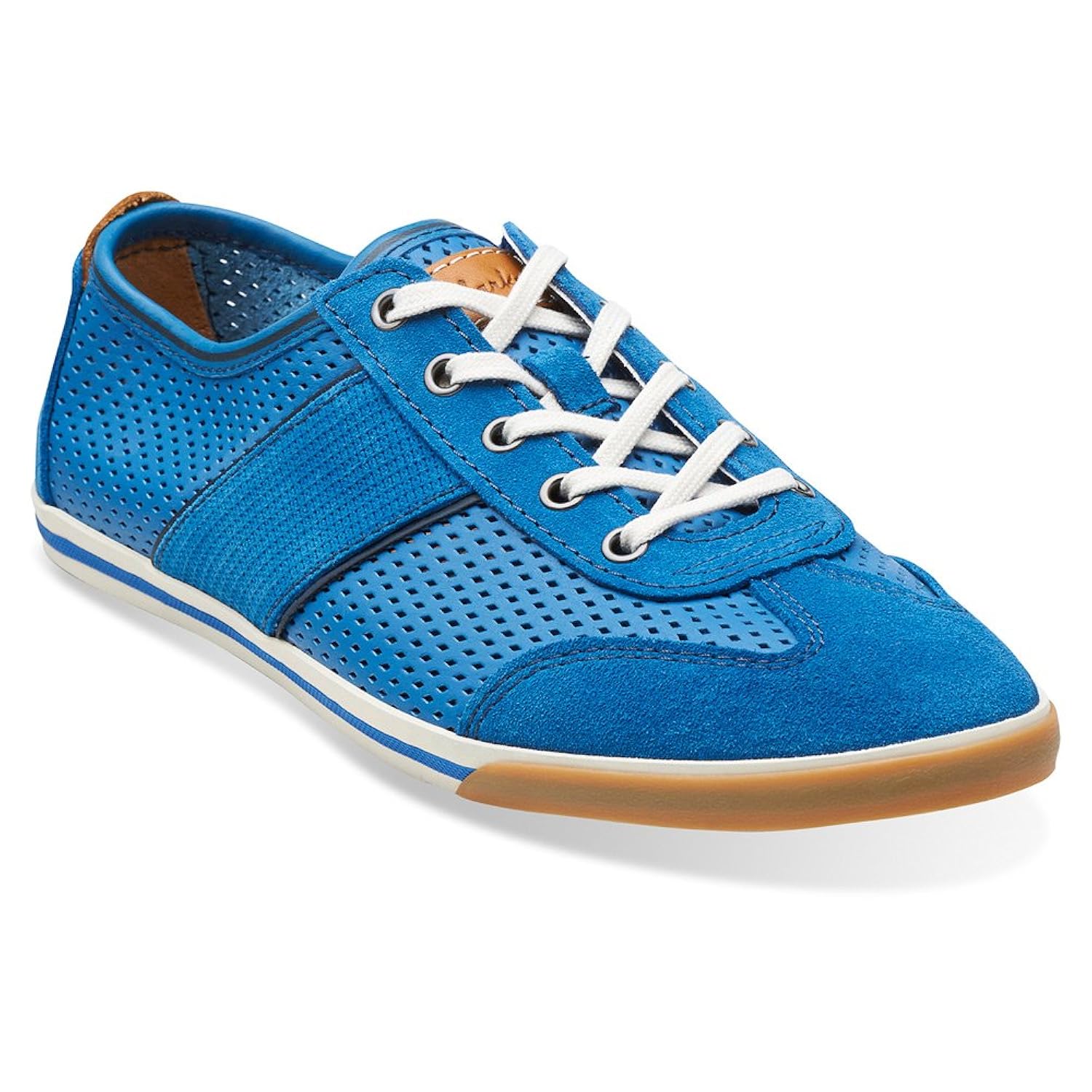 clarks mens velcro trainers