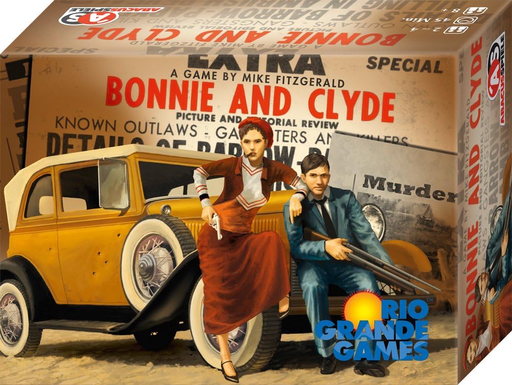 Rio Grande Games Mystery Rummy: Bonnie & Clyde