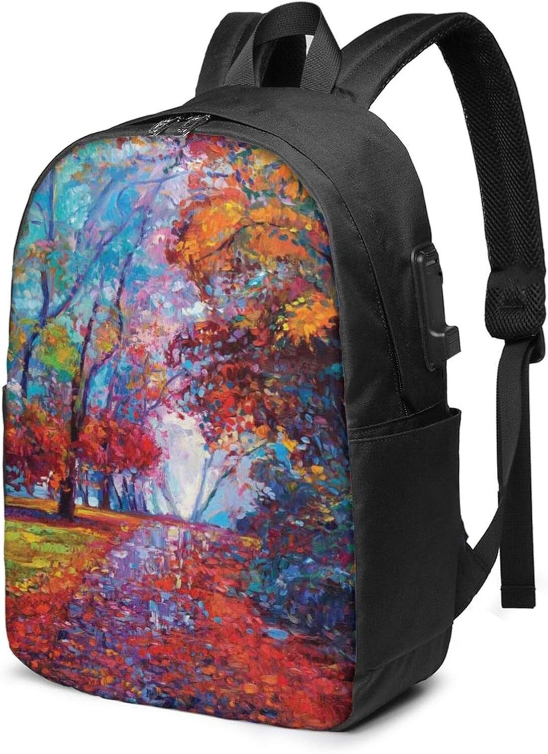 Anti Furto Zaino Donna Impermeabile Con Porta USB Pollici