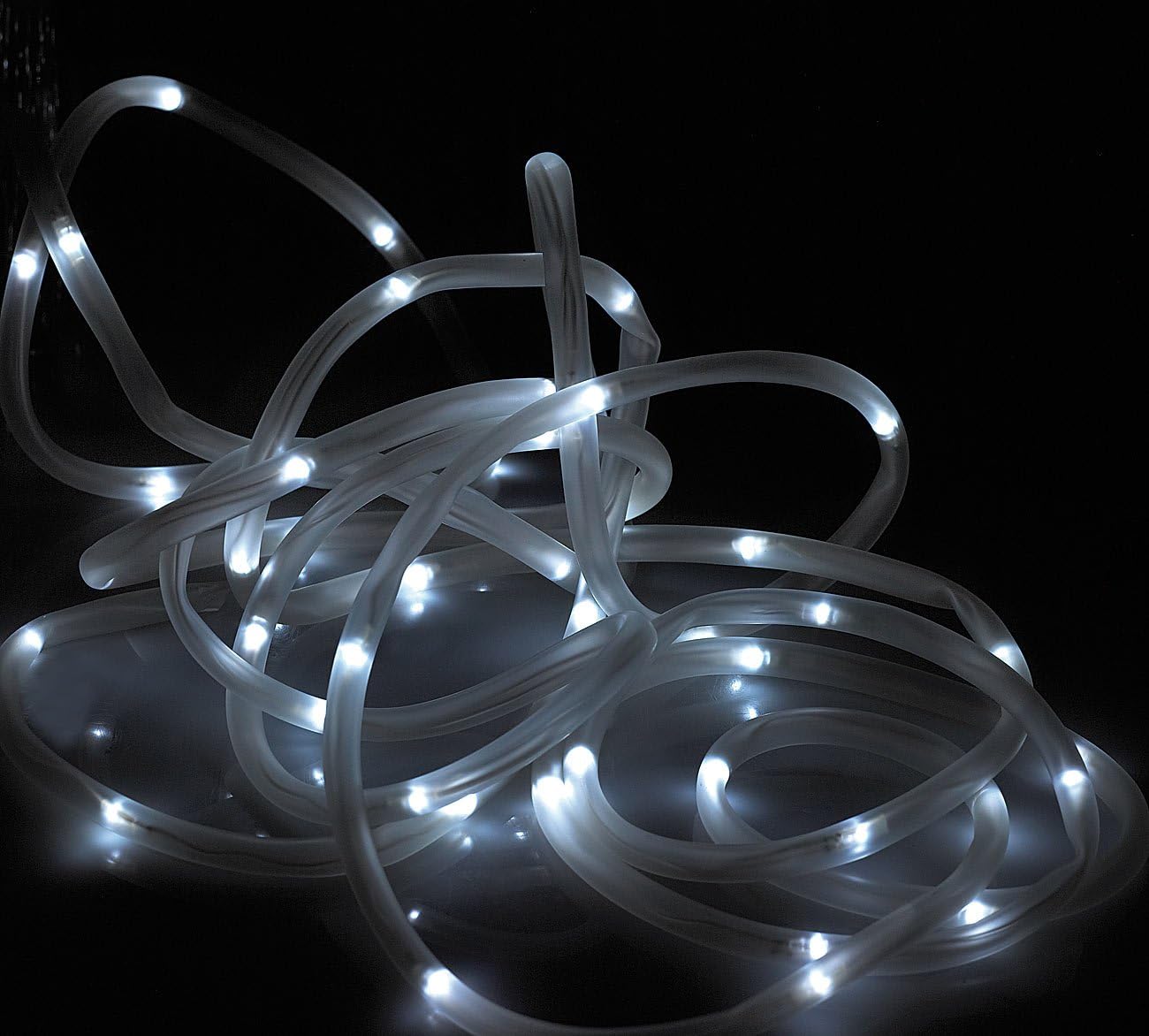 Lunartec solar light string 7 metres with 50 LEDs, brilliant white - Image 4