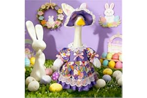 Terreva Easter Outfit for Porch Goose (Purple)