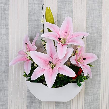 Simulación Lily Planta de Montaje en Pared Colgante de Pared Sala ...
