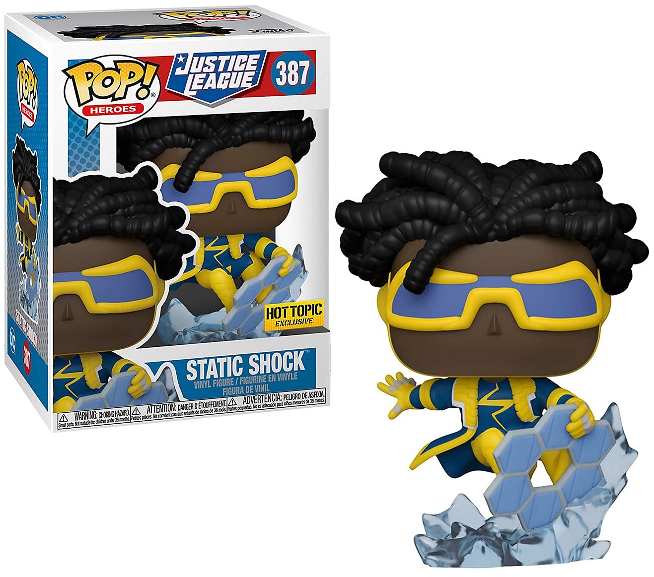 Funko POP! DC Heroes #387 - Static Shock Exclusive