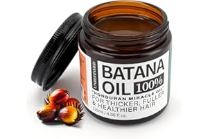 FADELO Batana Oil for Hair Growth, Batana Oil Organic 100%, Hair Growth Oil for Frizz, Split Ends, Texture & Shine (4.06 Fl oz, Original)