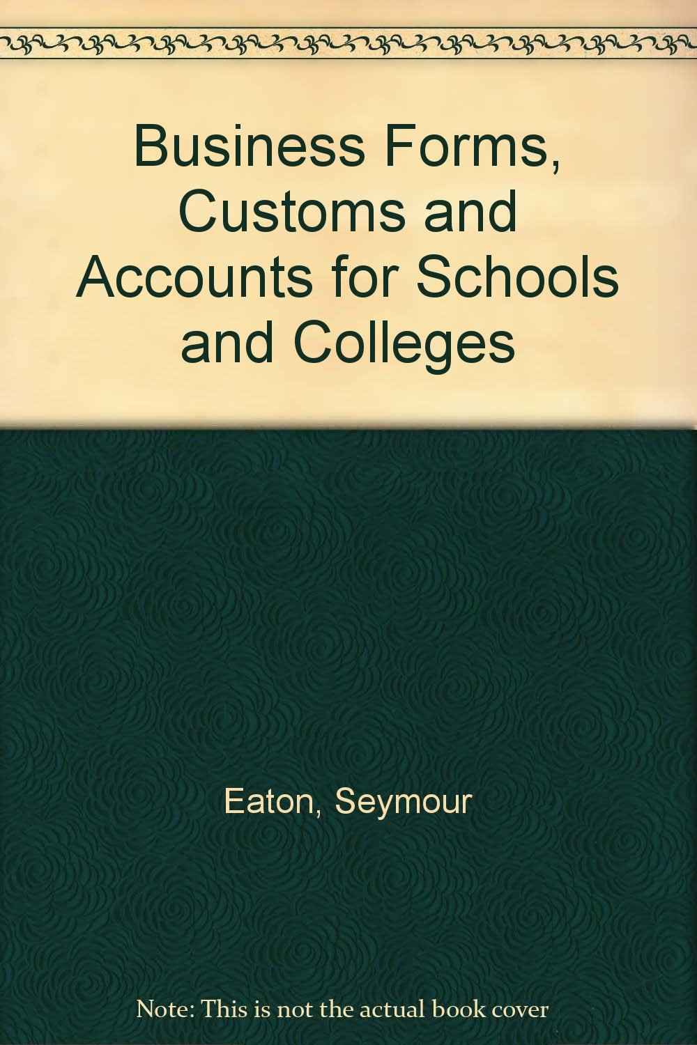 Amazoncom Business Forms Customs And Accounts For Schools - 