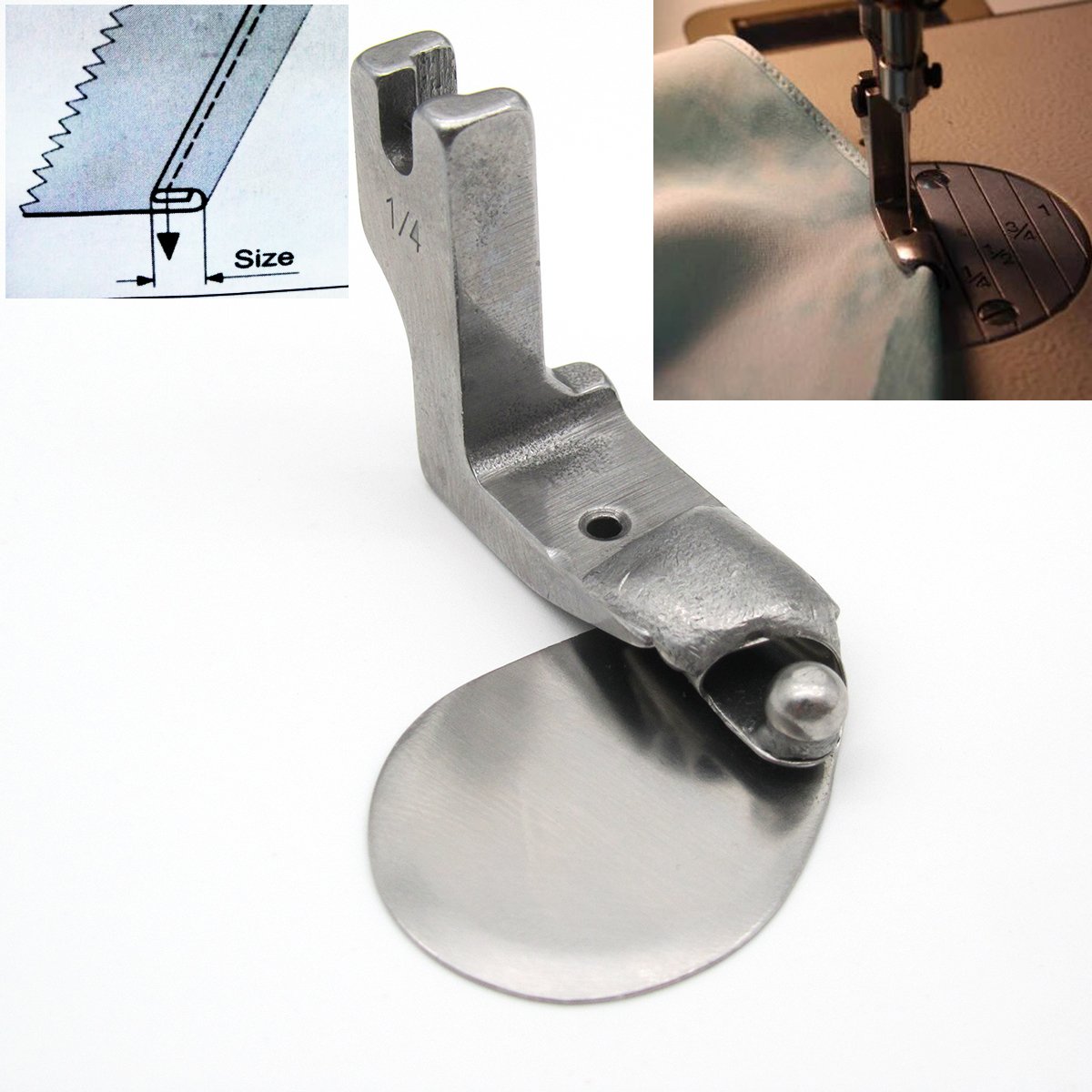 Machine Parts & Attachments Crafts 3 Sets Double Fold Clean Finish