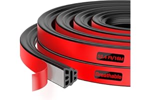 Truck Tonneau Cover Seal - Durable Rubber Tailgate Seal | Waterproof, Windproof & Noise-Reducing Trim | Ideal for Car, RV & T