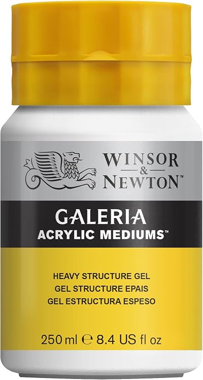 Winsor & Newton Galeria Heavy Structure Gel 250ml Thick Texture Acrylic Medium