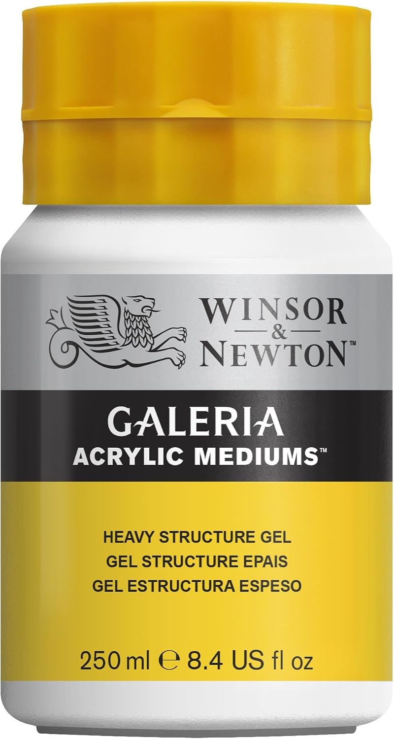 Winsor & Newton Galeria Heavy Structure Gel 250ml Thick Texture Acrylic Medium