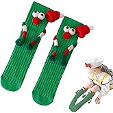 Christmas Hand in Hand Socks - Funny Xmas Couple Magnetic Holding 3D Doll Friendship Socks for Women, Men, Kids