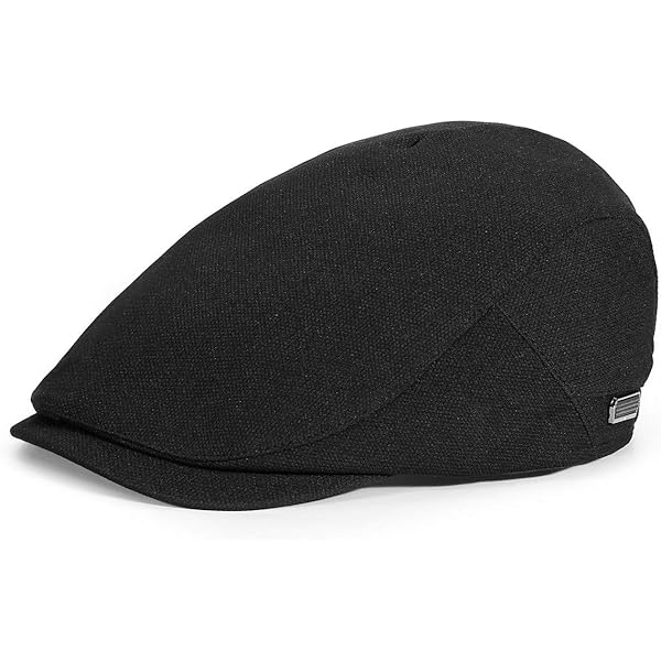 Goorin Bros. Murray Way 6-Panel Ivy Flat Cap, Black, Small at