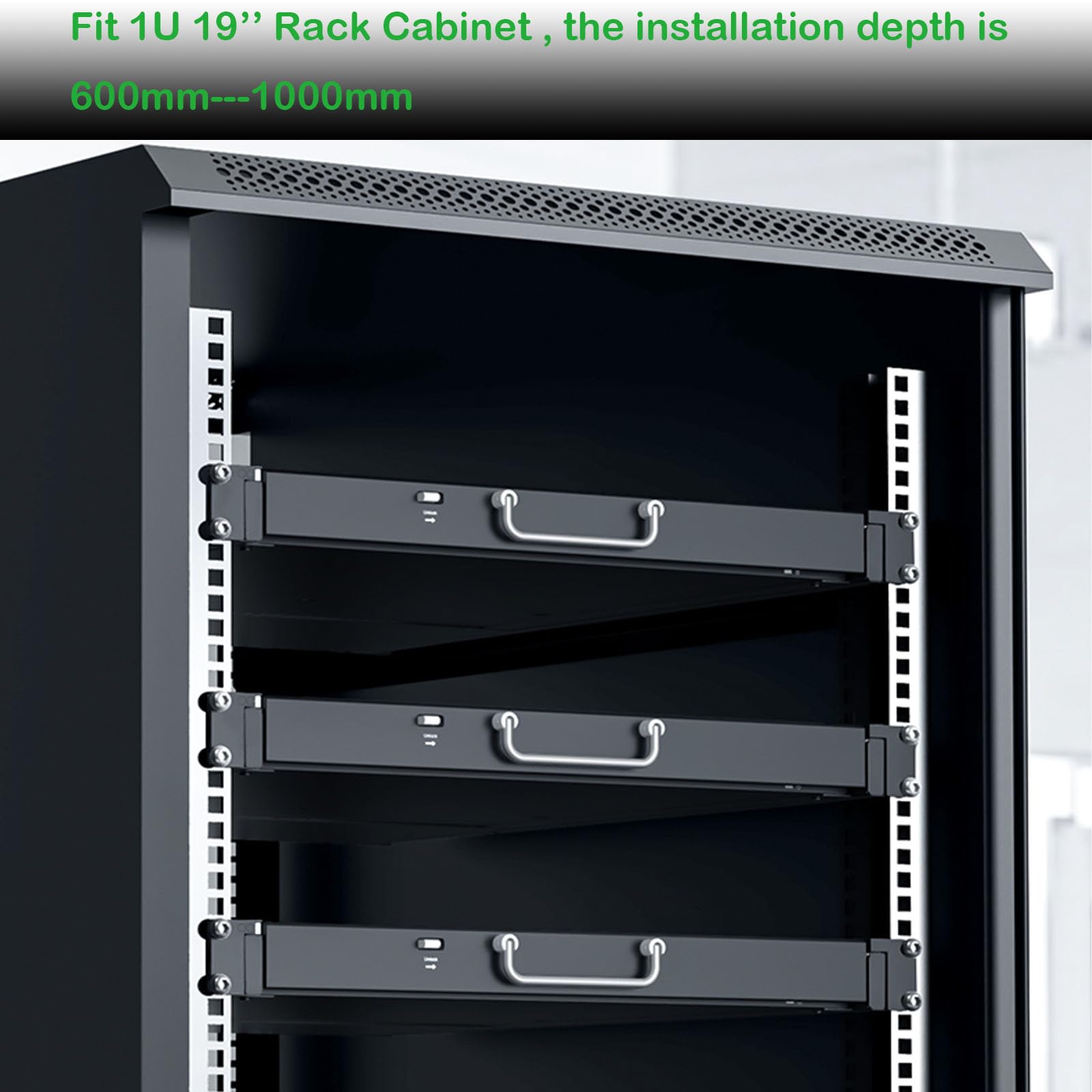 MT-VIKI® Rack Mount KVM HDMI with 17.3'' LCD Monitor, 1080P Support OSD/Hotkey, Included 8 KVM Cables+Keyboard + Touchpad, Fit 1U 19'' Rack