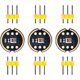 Qoroos 3 PCS INMP441 Omnidirectional Microphone Module ESP32 I2S Interface MEMS High Precision Low Power Digital Output Supports ESP32
