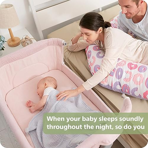 Unilove Hug Me Plus 3-in-1 Bedside Sleeper Portable Bassinet for