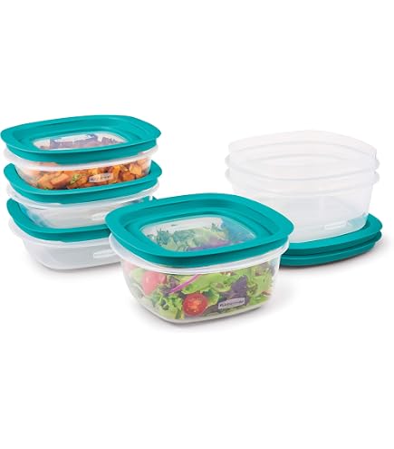 Amazon.com: Utensilux Rubber maid 1.25 Cup Flex & Seal Leak Proof