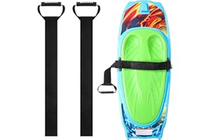 Maiteenly Replacement Padded Kneeboard Strap Boating Shock Water Strap for Sport Kneeboard Strap Replacement for Waterboarding Kneeling Boarding Knee Surfing