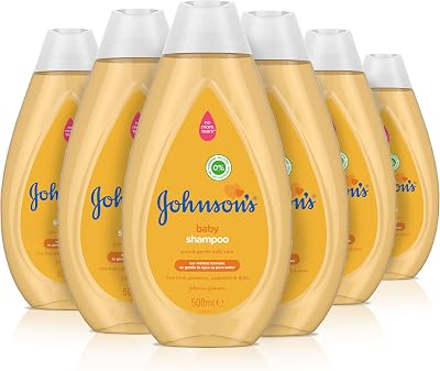 Johnson's Baby Shampoo 500ml Gentle Hair Cleanse Six Pack