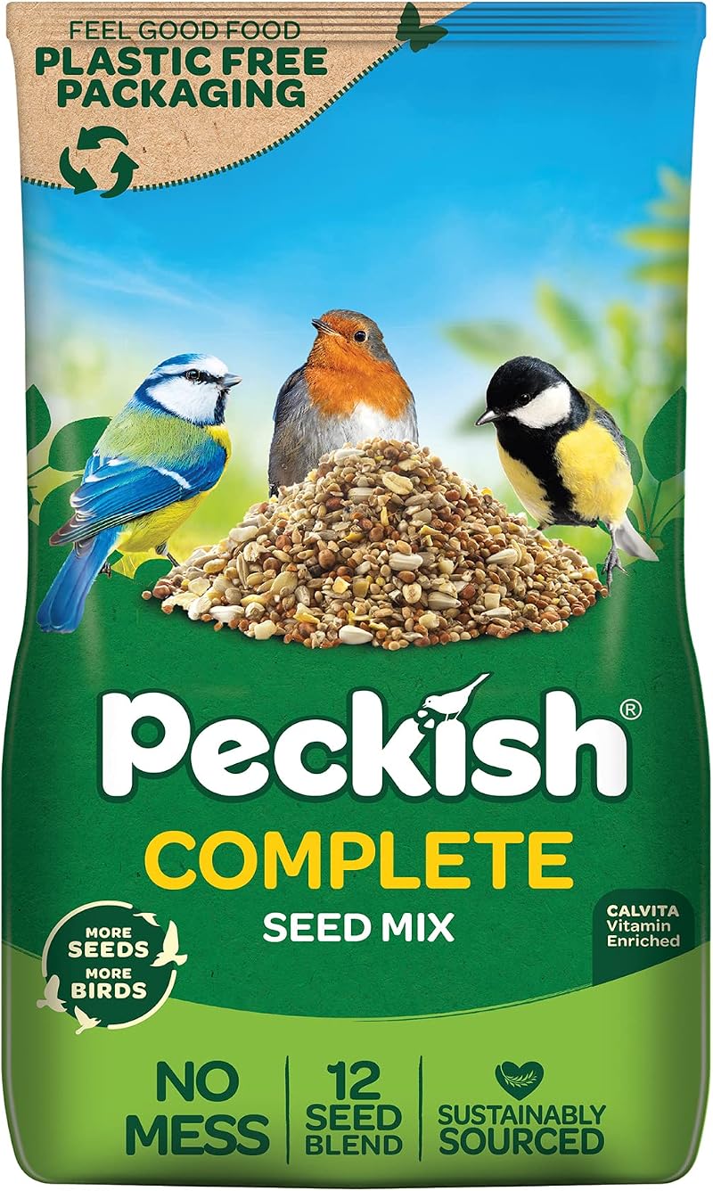 Peckish Complete Seed and Nut Mix for Wild Birds 3.5kg Green